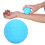 (Blue) Pallina massaggio fascia silicone nera 5