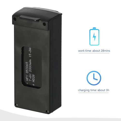 7.6V 2000mAh Modular Battery for LS-38 RC Drone Accessories