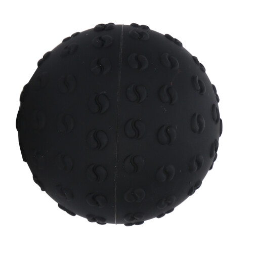 (Black) Pallina massaggio fascia silicone nera 1