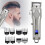 (Silver) Oplaadbaar Elektrisch Haarschermer Styling Tool 4