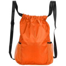 (Orange) Drawstring Pocket Waterproof Travel Backpack Royal Blue