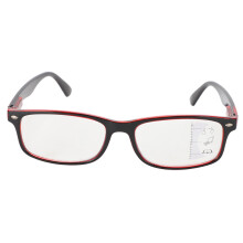 (+350 Red) Retro Mehrstufen-Lesebrille Blaulichtfilter (+350 Rot)