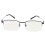 (+200 Black) Multifokal Lesebrille Blaulichtfilter mit Etui +2,00 Schwarz 1