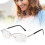 (200 Silver) Metall Multifokal Lesebrille Blaulichtfilter +3,50 Silber 5