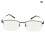 (+200 Black) Multifokal Lesebrille Blaulichtfilter mit Etui +2,00 Schwarz 2