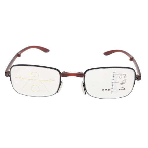 (+350 Tawny Frame) Klapp-Lesebrille Blaulichtfilter (+3,50 Braunrahmen) 2