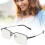 (+200 Black) Multifokal Lesebrille Blaulichtfilter mit Etui +2,00 Schwarz 5