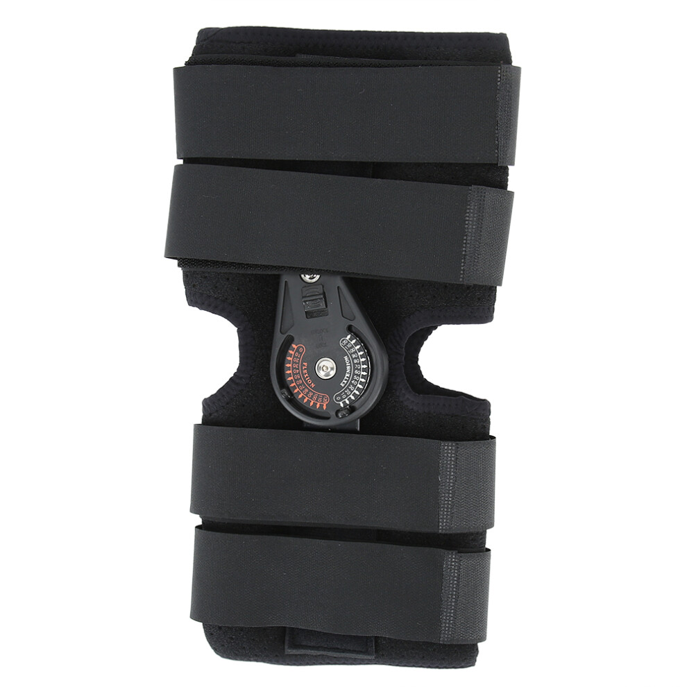 Knee Joint Support Adjustable Breathable Brace Black
