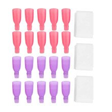 Nagellackentferner Clip UV-Gel Wattepad Set tragbar