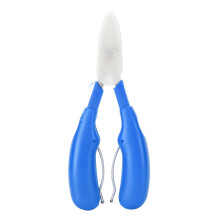 (Blue) Edelstahl-Zehennagelschneider Schwarz