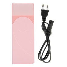 (220V EU Plug) 100g Haarentfernungs-Wachsheizgerät pink EU-Stecker
