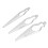 (Silver) Dreadlocks Needle Crochet Hook Hair Braiding Tool Silver 2