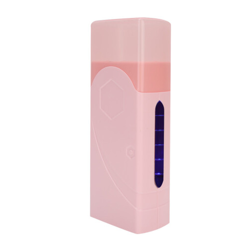 (110V US Plug) 100g Haarentfernungs-Wachsheizgerät pink EU-Stecker 1