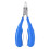 (Blue) Edelstahl-Zehennagelschneider Schwarz 2