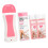 Draagbare Wax Verwarmer Met Strookjes Roze 3