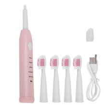 (Pink) Elektrische Sonische Tandenborstel USB Oplaadbaar Waterdicht Blauw