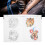 72-seitige Tattoo-Praktik-Vorlage Wolf-Muster 5