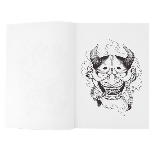 Hannya-Tattoo-Praktikvorlage Musterbuch 2