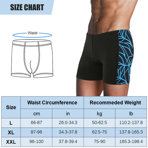 Quick Dry Men's Swimming Trunks Drawstring Briefs Summer Breathable 2