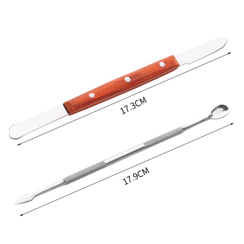 Edelstahl-Wachsschnitz-Set 10tlg. mit Etui