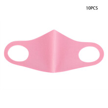 (Pink) 10x Wiederverwendbare Mundschutz Staub- & Sonnenschutz Rosa
