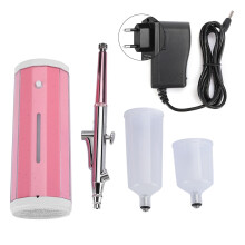 (EU Plug) HY-1903 Handheld Akku-Airbrush-Set für Make-up