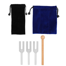 C4096 C4160 C4225 Aluminum Tuning Fork Set with Hammer