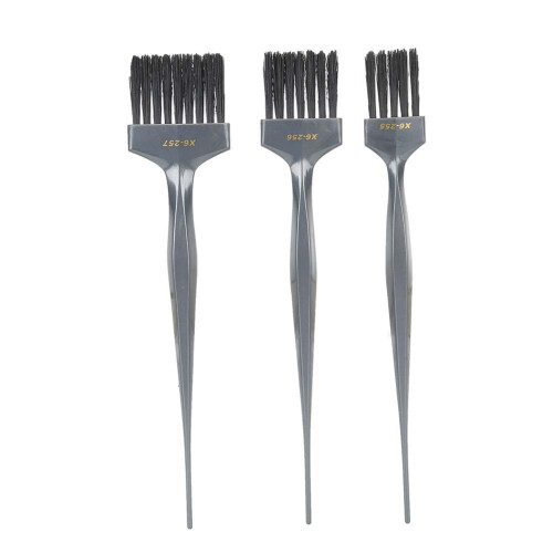 (Gray) Haarfärbepinsel Tragbar Styling Grau