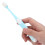 (Blue) Kinderzahnbürste Soft-Silikon Reiniger Pink 3