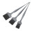 (Gray) Haarfärbepinsel Tragbar Styling Grau 2
