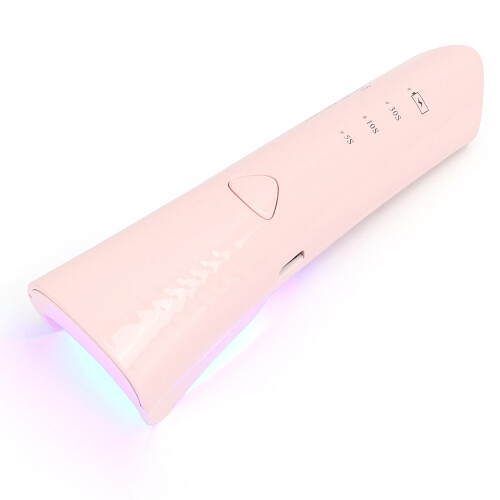(Pink) USB Handheld UV Nail Lamp Dryer Pink 1