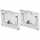 2PCS Stainless Steel Boat Hatch Pull Handle Marine Hardware 4