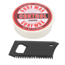 (Cire à eau chaude) Portable AntiSlip Paraffin Surf Wax with Wax Comb (Cire d'eau tiède)