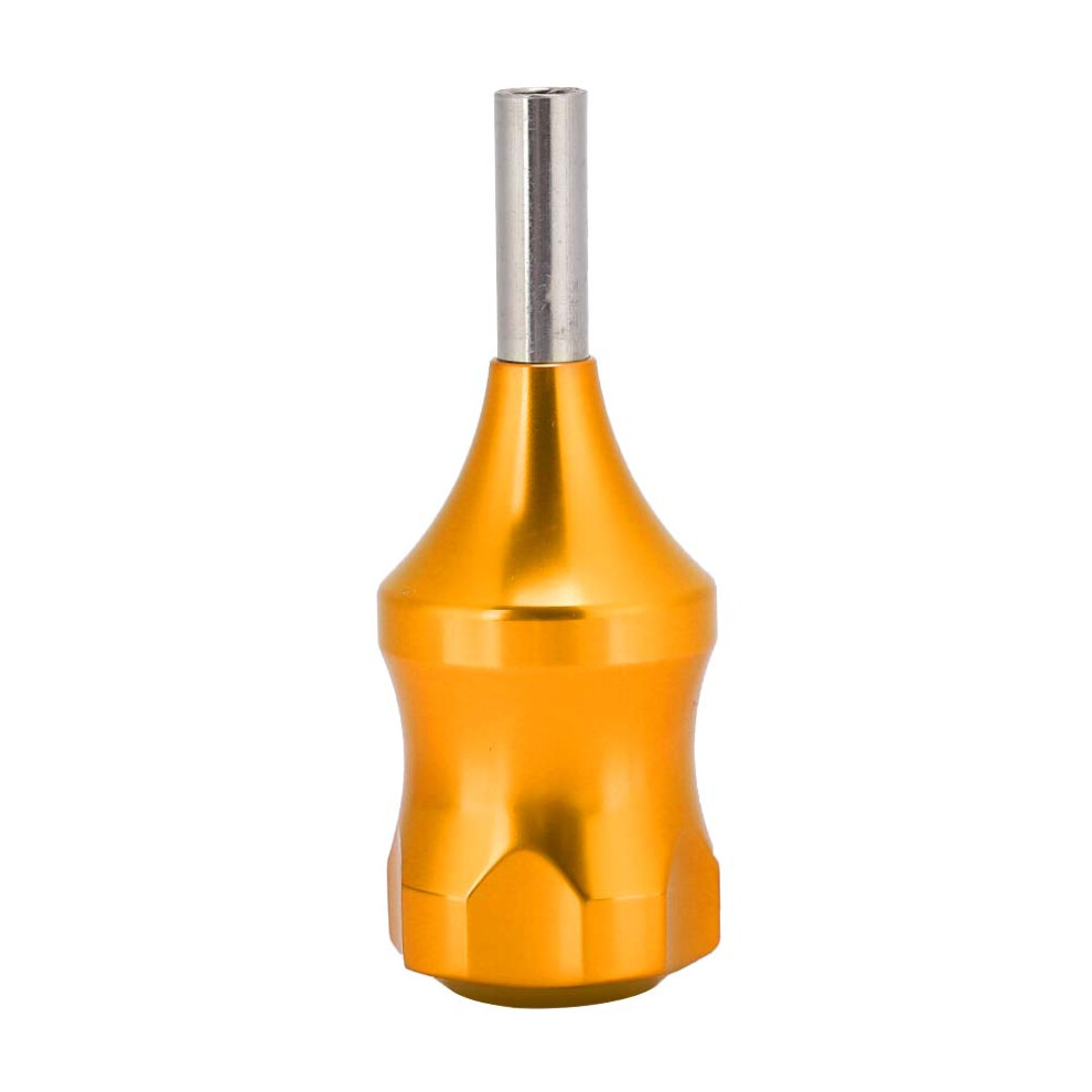 Gold (Gold) 30Mm Cartridge Needle Tattoo Grip Alloy Non-Slip Handle(Gold)