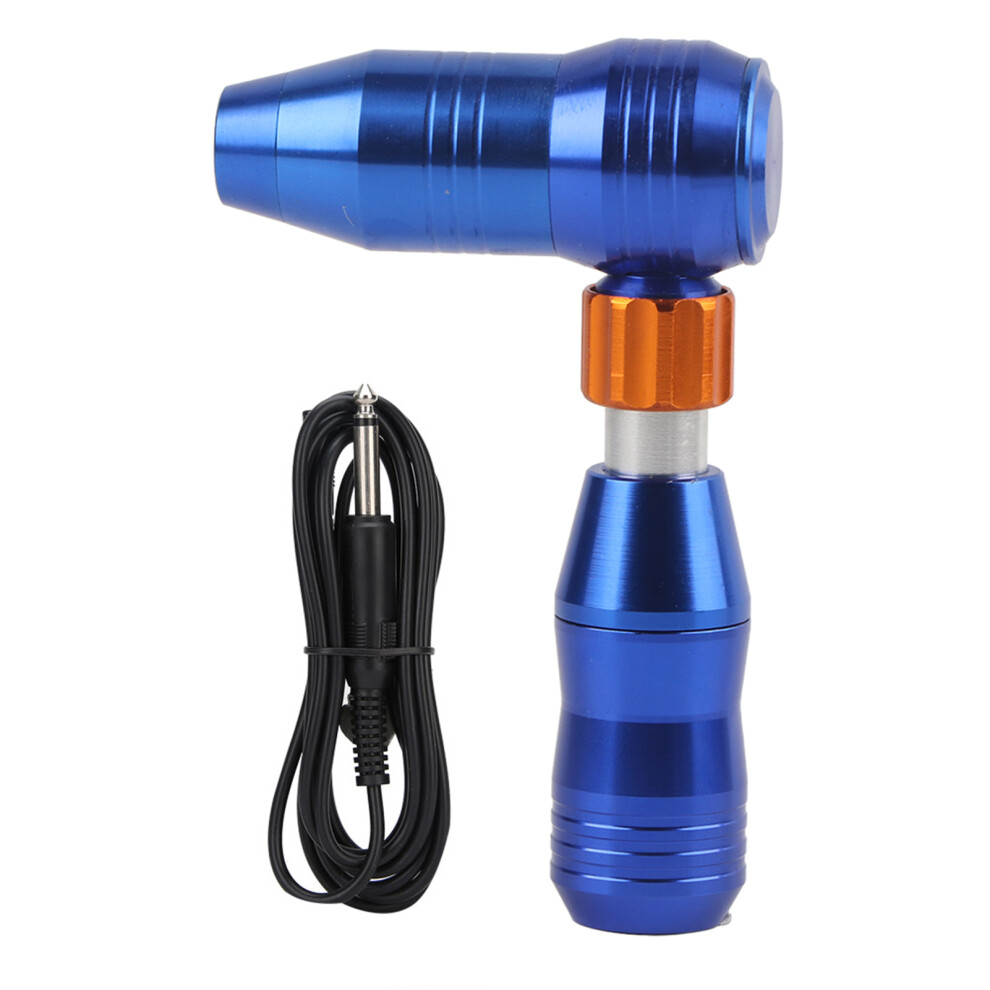 (Blue) Motor Tattoo Machine DC Alloy Eyebrow Liner Shader Blue