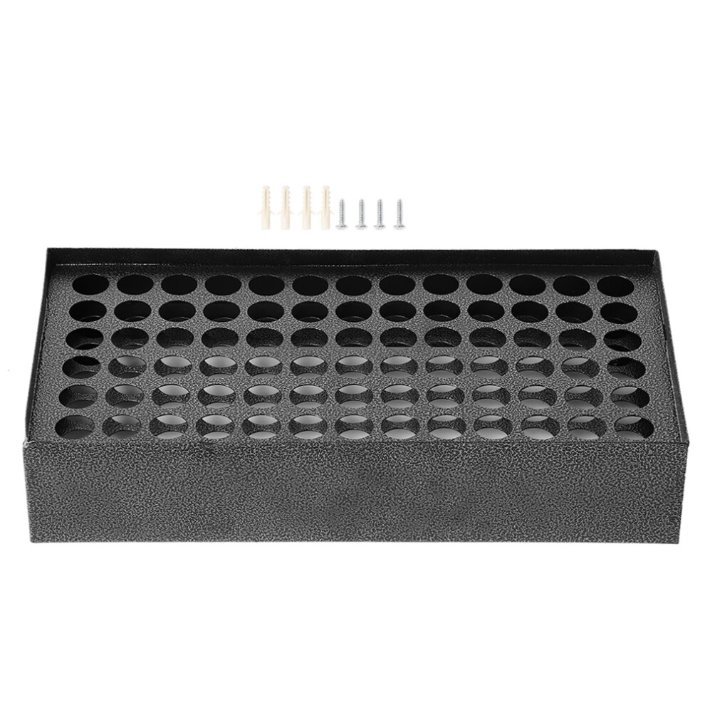 Black 78 Holes Iron Tattoo Pigment Rack Baking Varnish Color