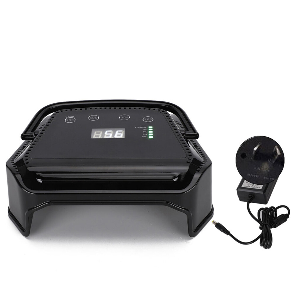 Light (Au Plug 110~240V) 72W Rechargeable Nail Gel Curing Led Digital Display