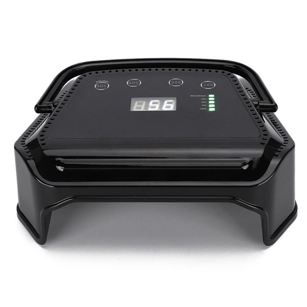 Light (Uk Plug 110~240V) 72W Rechargeable Nail Gel Curing Led Digital Display