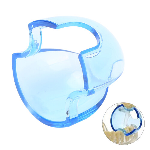 (Transparent Blue) 5pcs Dental Mouth Opener Retractor 2