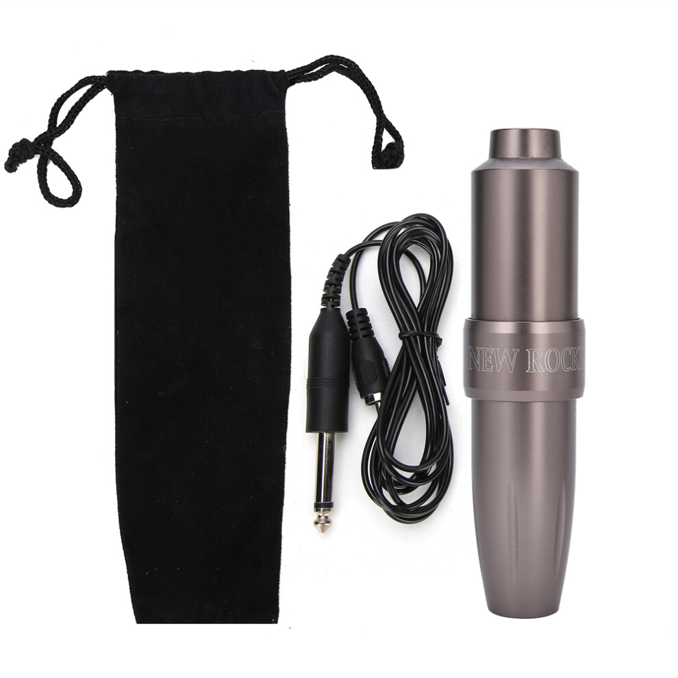 Gray (Gray) Tattoo Machine Rca Led Liner Shader Pen