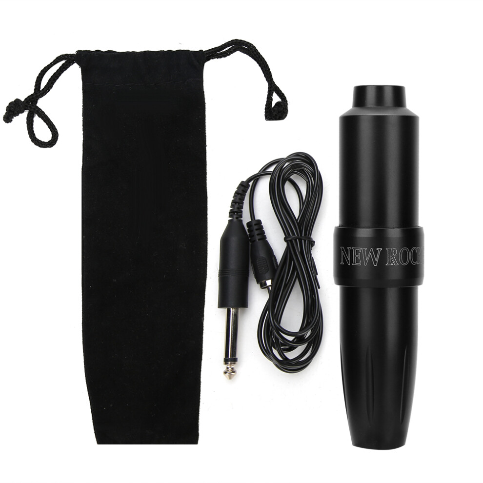 Black/Gray () Tattoo Machine Rca Led Liner Shader Pen