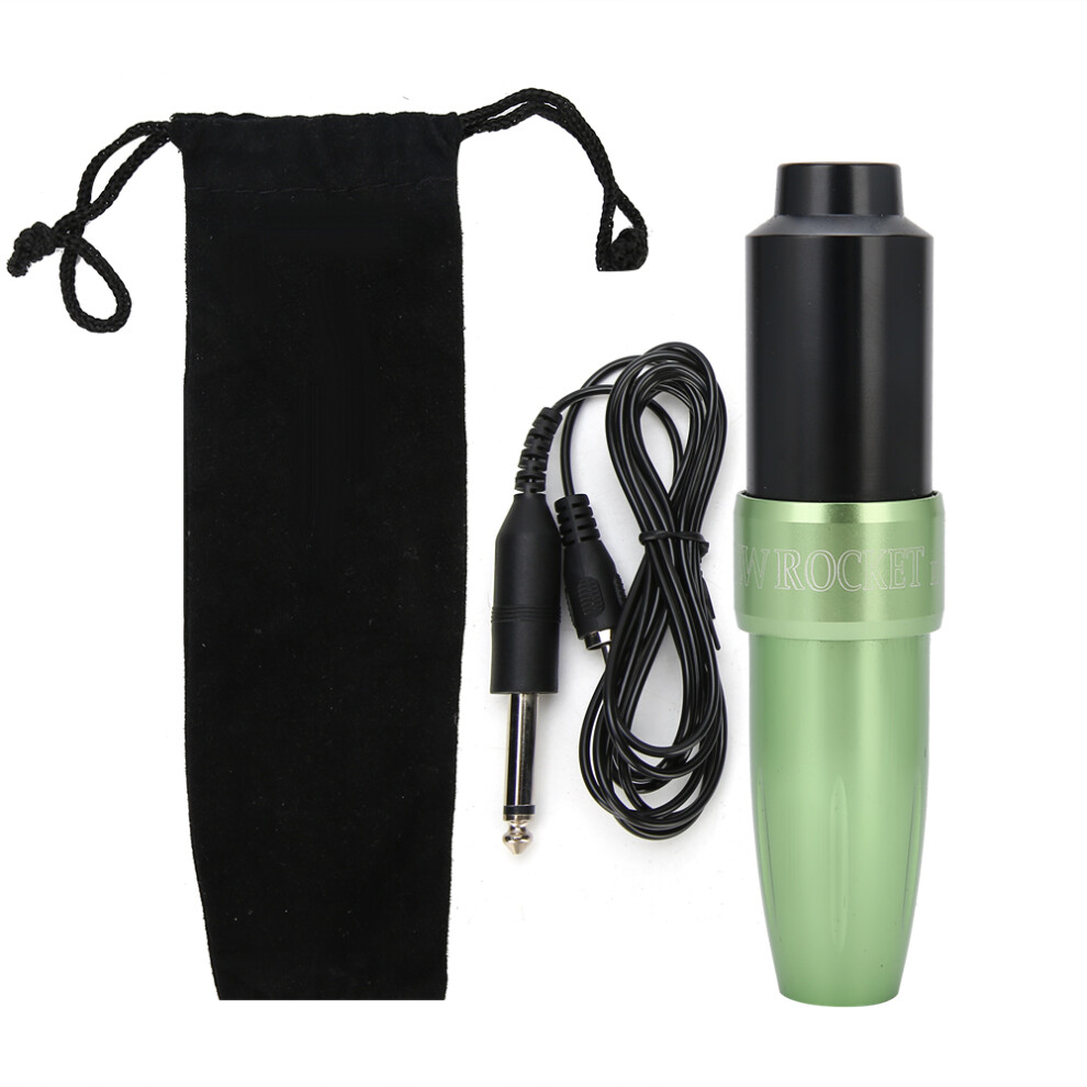 Green/Gray () Tattoo Machine Rca Led Liner Shader Pen