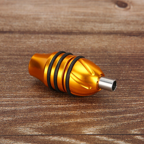 25mm Self-Lock Tattoo Grip Alloy Needle Bar Handle Gold 2