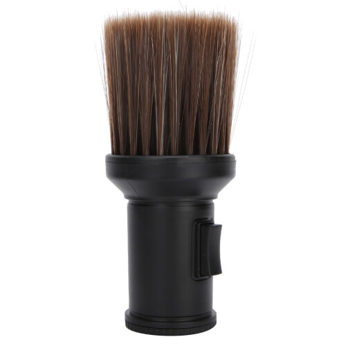 (Black) Spazzola Multifunzione per Capelli, Barba e Collo Nera 1