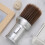 (Silver) Spazzola Multifunzione per Capelli, Barba e Collo Nera 4