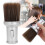 (Silver) Spazzola Multifunzione per Capelli, Barba e Collo Nera 5