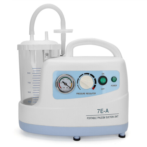 (US Plug 110V) Portable Sputum Suction Machine for Children Elder 110V EU Plug 1