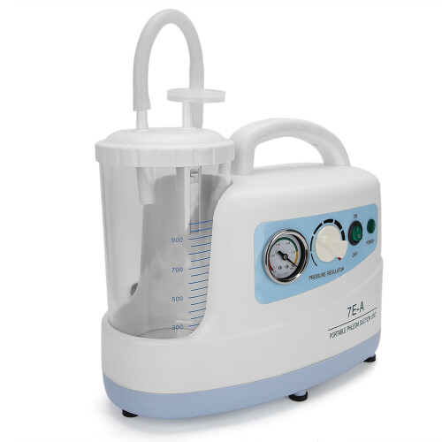 (EU Plug 220V) Portable Sputum Suction Machine for Children Elder 110V EU Plug 2