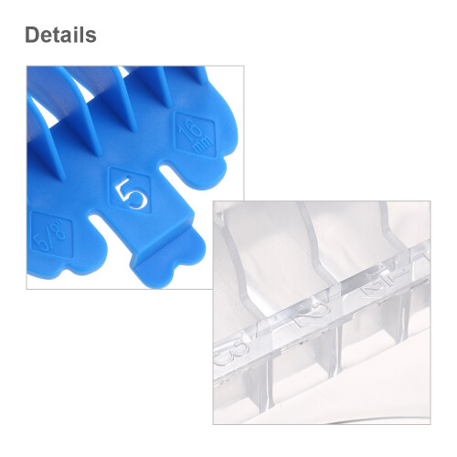 10PCS Multi-color Hair Clipper Comb Kit 1