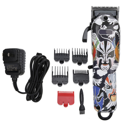 Retro Oil Head Electric Clipper 5 Combs